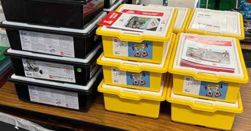 Lego robotics bins